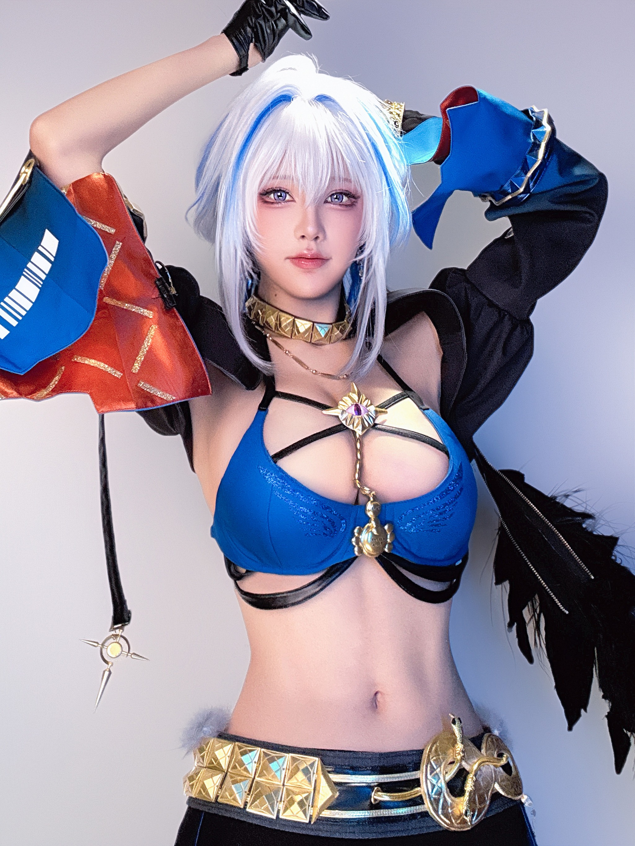 图片[1]-水淼Aqua – NO.258 Patreon 鸣潮 嘉贝莉娜自拍[29P]-XikXak